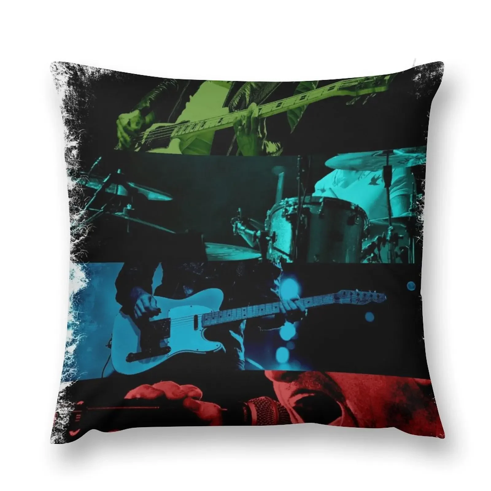 

u2 full band Throw Pillow Pillow Case Christmas Elastic Cover For Sofa Custom Cushion Photo pillow