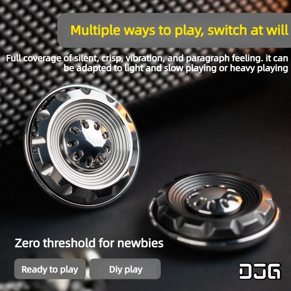 DJGEDC Core Ring Stainless Steel Rotor 3D Design Mechanical Fidget Spinner with Multiple Ways To Play Stress Relief Toy