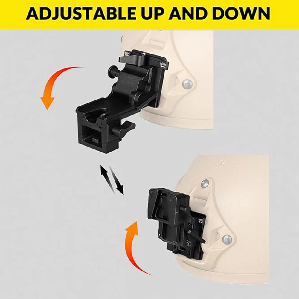 

Hunting accessory Night Vision Goggles Aluminum Alloy Mount NVG Arms Mount for PVS-7 PVS-14 PVS-15 PVS-18 helmet mount gs24-0237