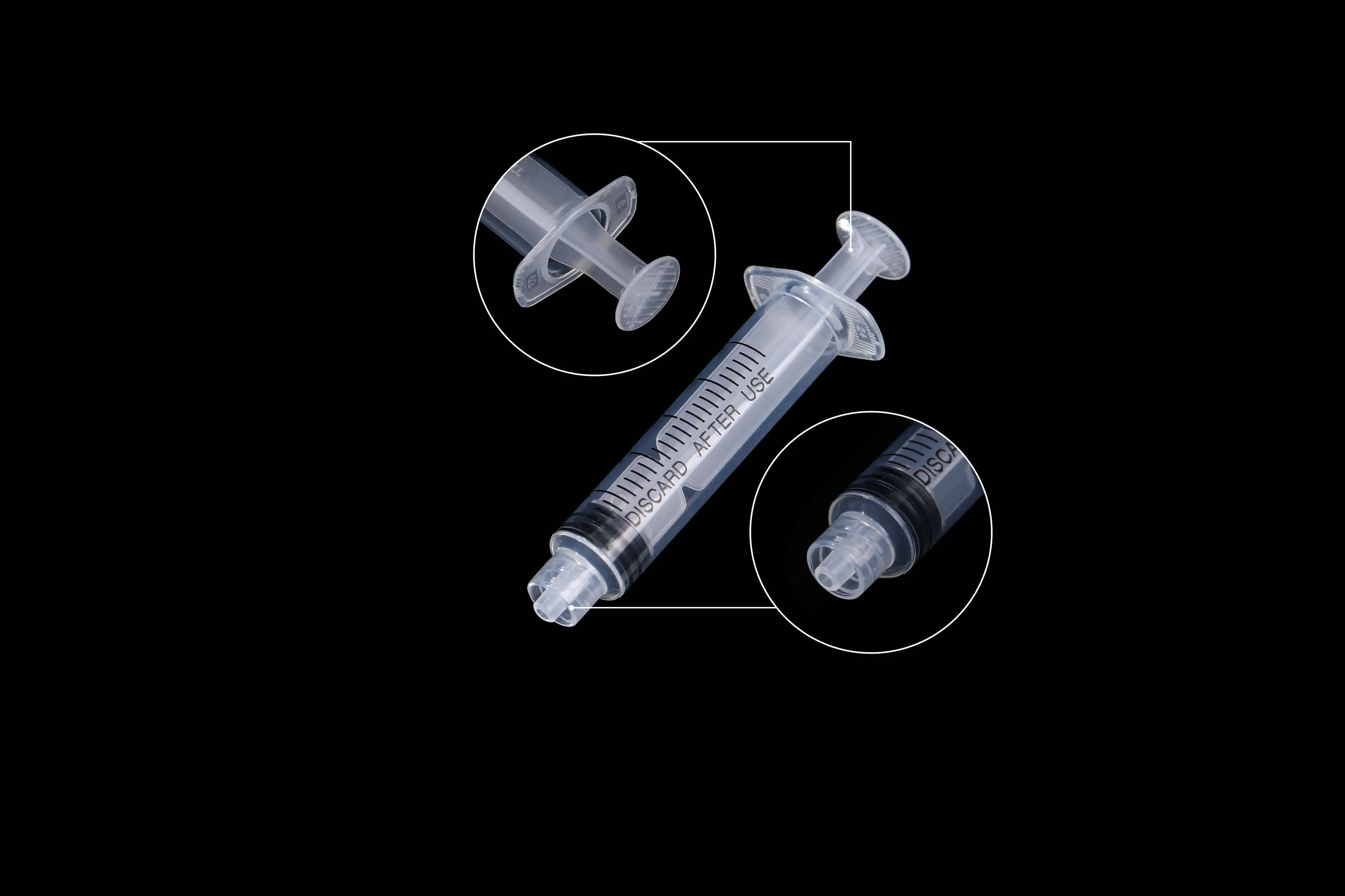 Imagem -05 - Seringa Luer Lock Seringa Descartável Agulha Apontada Afiada 5ml 21 mm 38 mm 26g 25g 23g 21g 20g 18g