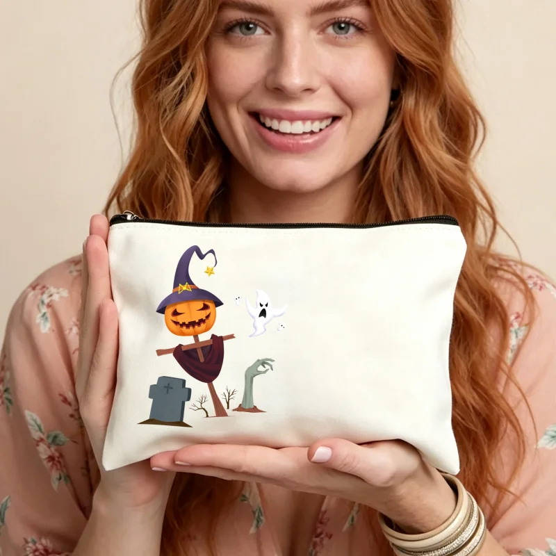 Custom Name Makeup Bags Hallow - Beauty Makeup Names ulasan dan harga
