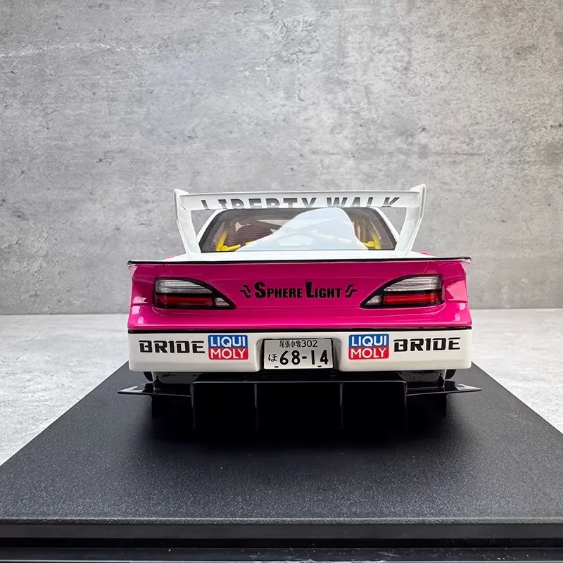GT Spirit 1/18 Nissan S15 Silvia Lb Super Silhouette Cldc046b Vehicle Model Limited New Collectible Model Static Model Boy Gifts - view 4
