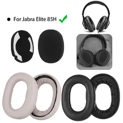 1Pair Replacement Ear Pads Cushion Cover Noise Isolation Foam Ear Pads Earmuff for Jabra Elite 85h Wireless Over-Ear Headphones
