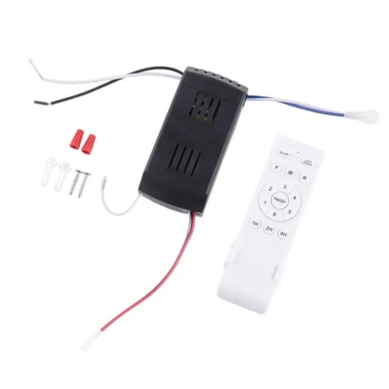 B27B Output DC24V Ceiling Fan Light Remote Controller 35W DC Motor Driver 6 Speed Adjustable Ceiling Fan Remote Control Kit