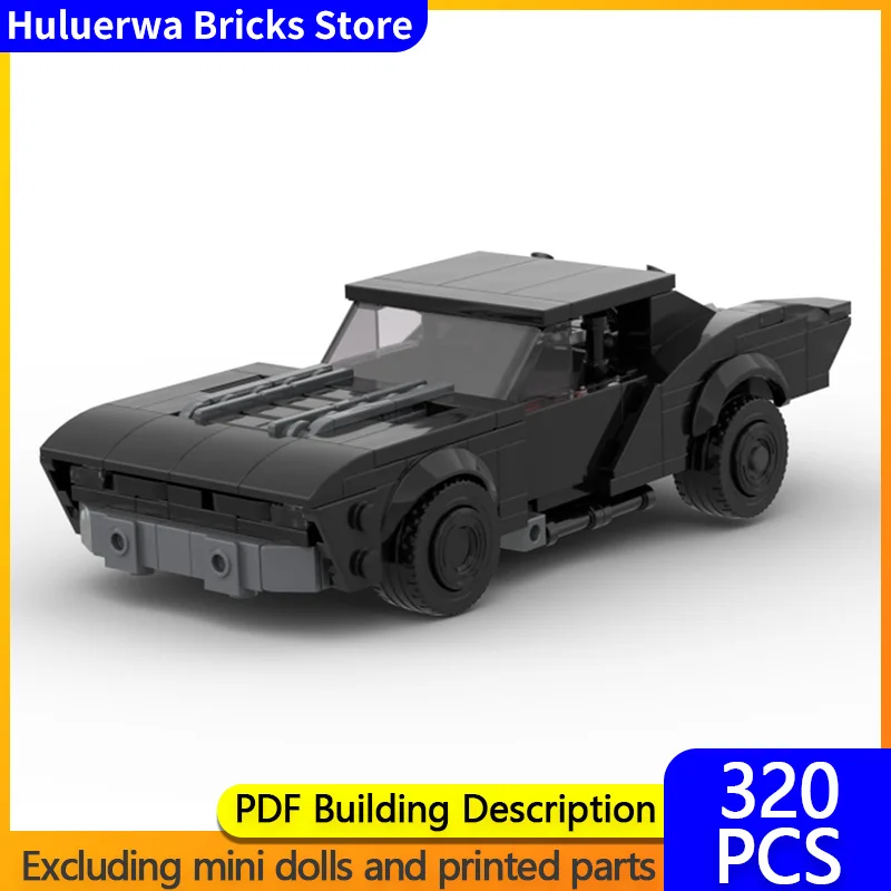 

Популярный фильм, модель городской автомобиль, MOC, строительные кирпичи, мускулистый автомобиль, модульная технология, детские праздничные подарки, сборные игрушки, костюм