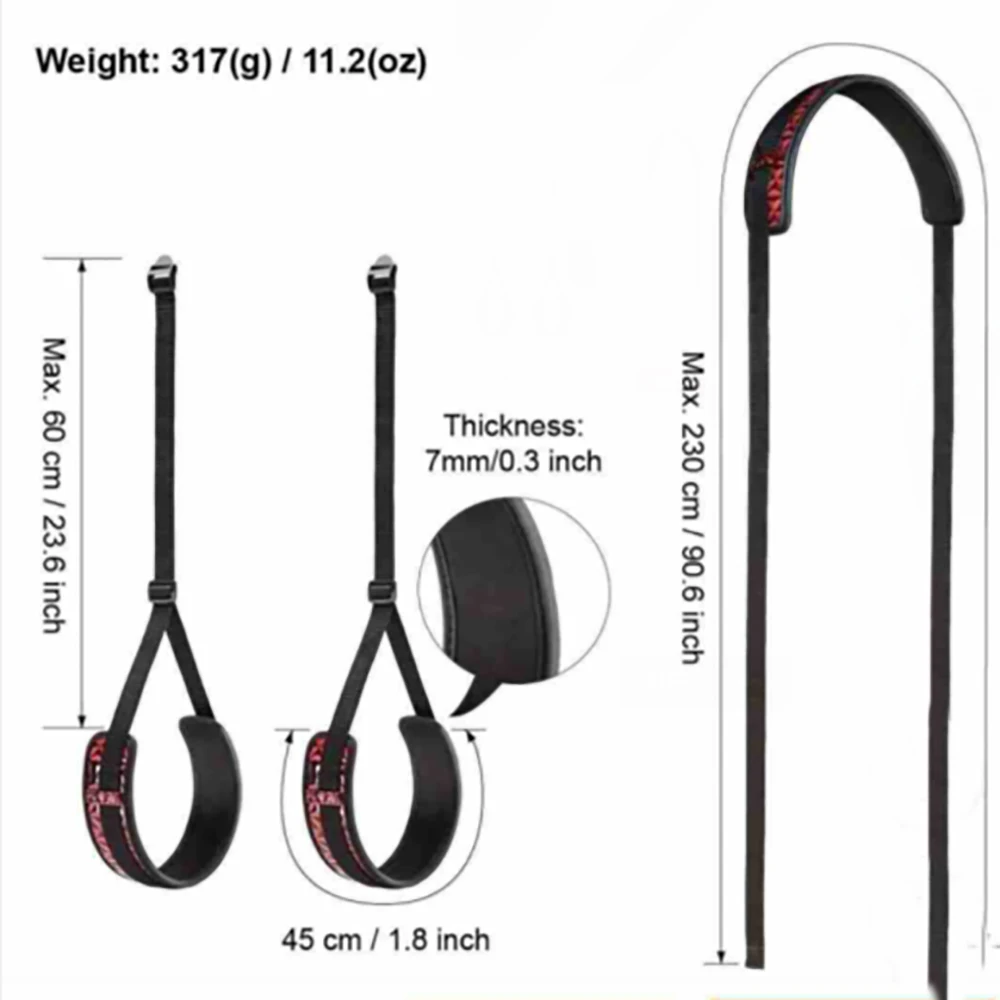 SM Thigh Restraint Sling Legs Binding Adult Sex Products Sex Swing Bondage Set Slave Fetish Toy for Women Couple Sex Shop Couple