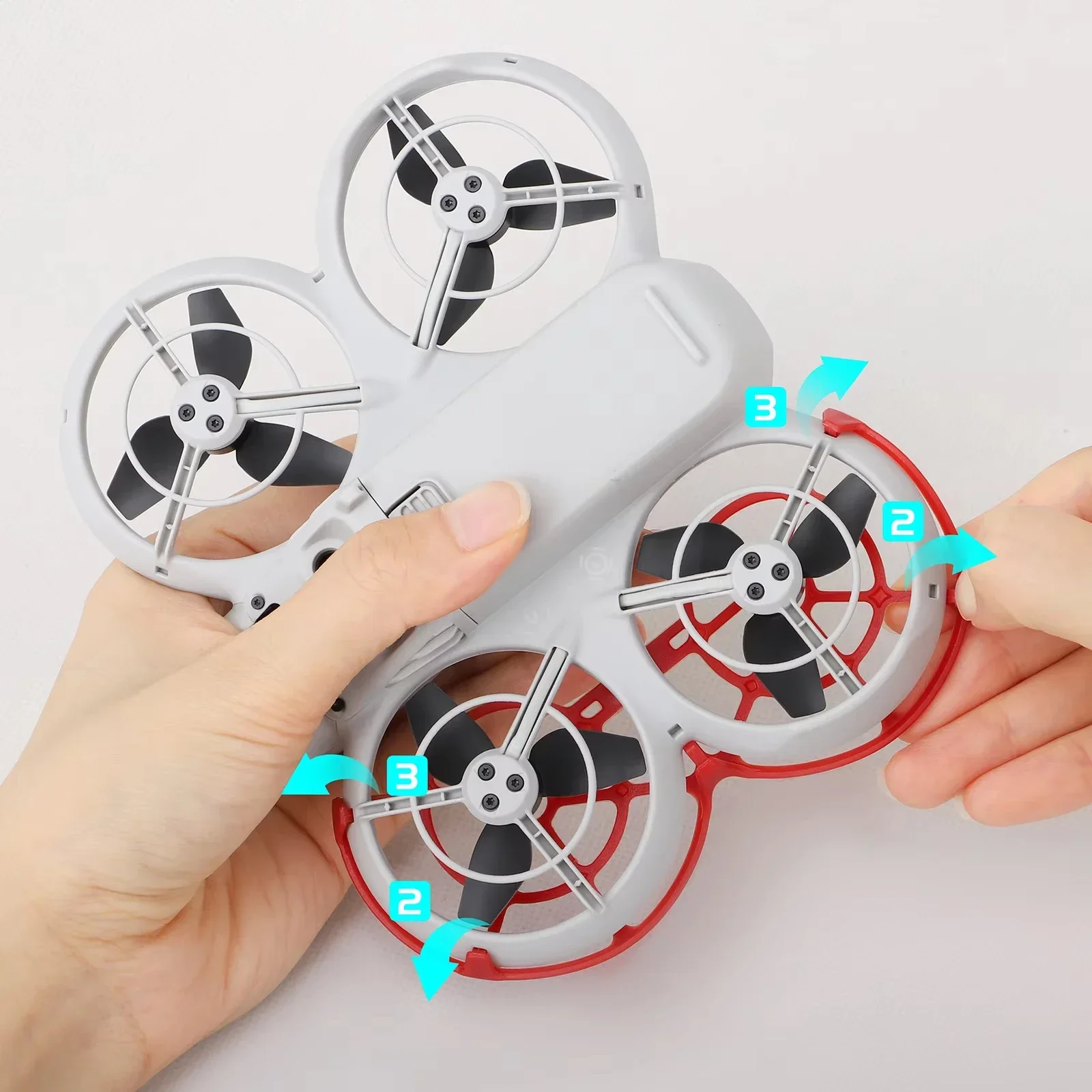 Sunnylife-DJI Neo قفص حارس المروحة الإفراج السريع ، اكسسوارات الطائرات بدون طيار ، قطع الغيار