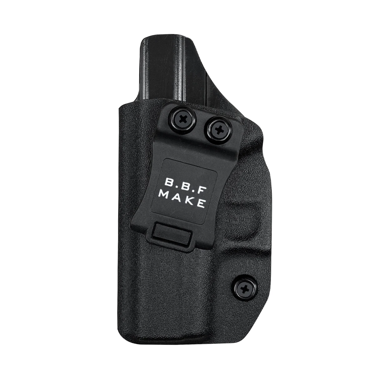 B.B.F Make IWB Kydex Holster Fits: Glock 43 / Glock 43X - Inside Waistband Carry Holster for G43 G43X