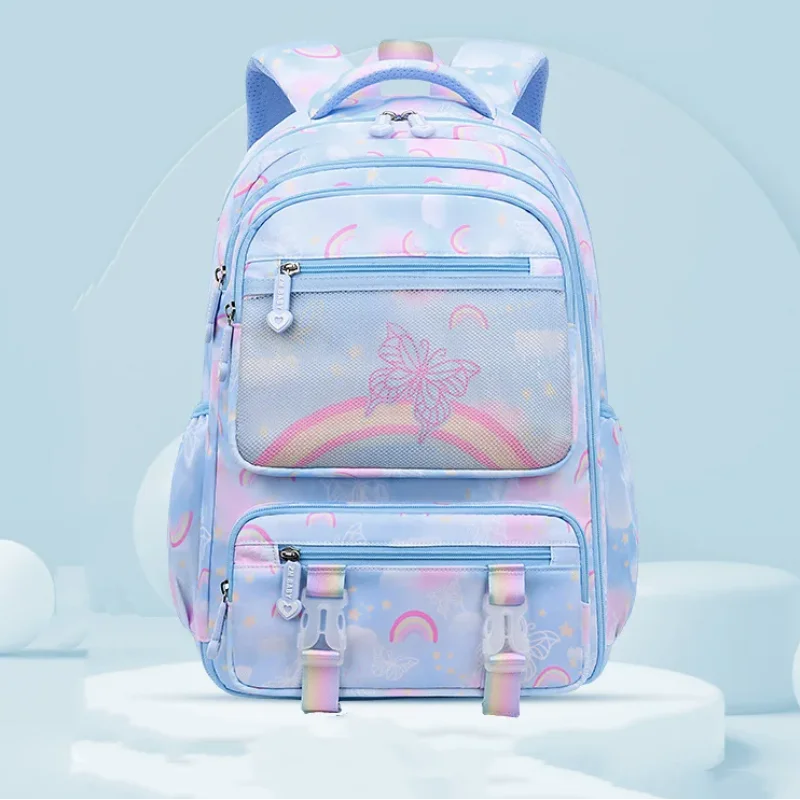 2024 Children School Bags for Girls Orthopedic Kids princess Backpack schoolbag Primary School backpack Kids book bag mochila