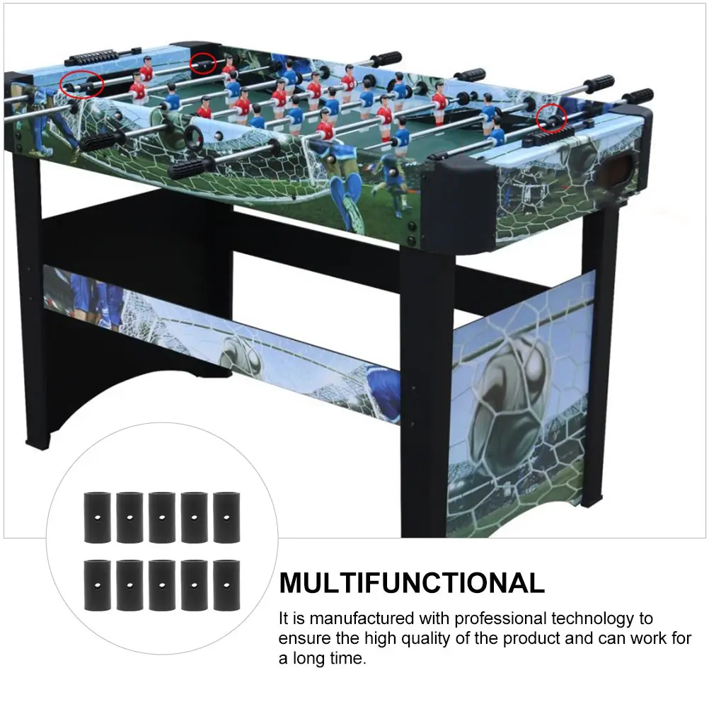 

12pcs Foosball Pe Foosball Rod Locator Positioner Pe Plastic Rod Locator Durable Smooth Easy Install Long Lasting Table Part