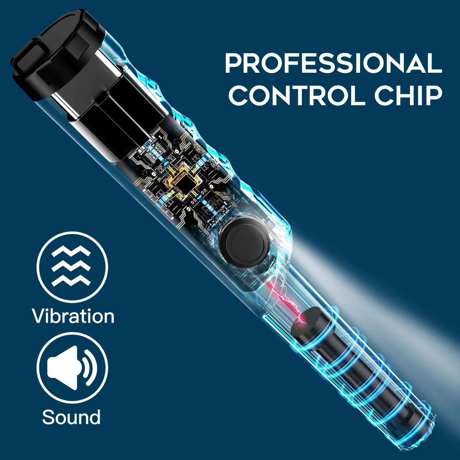 Metal Detector Pinpointer, Professional Handheld Pin Pointer Wand, 360° Search Pinpointing Finder Probe With Belt Holder