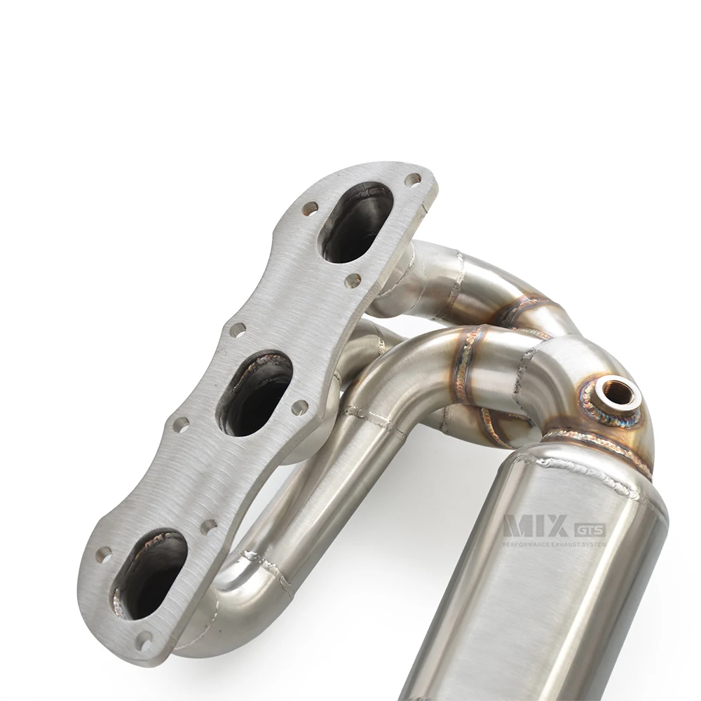 

exhaust manifold for PORSCHE 981 Cayman Boxster 3.4 2012-2015 with heat shield performance manifold pipe