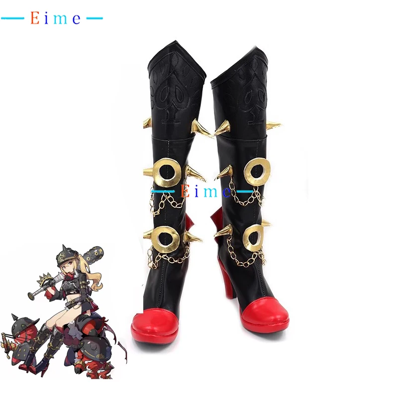 Zenless Zone Zero Luciana Cosplay Shoes PU Leather Shoes Halloween Carnival Boots Game Props High Heels Custom Made