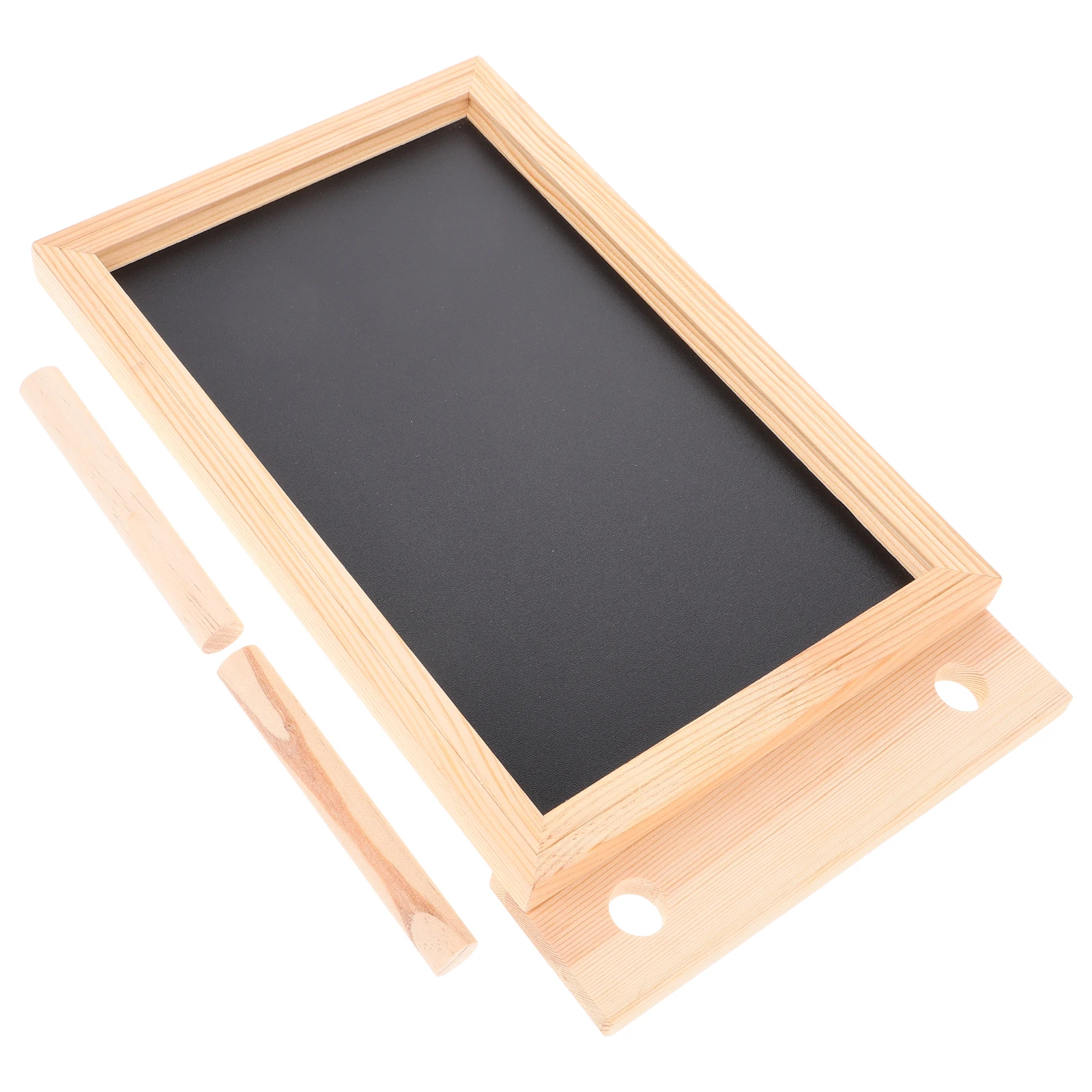 Chalkboard Sign Desktop Memo Multi-Function Blackboard for Restaurant Party Message Small Erasable Chalk Board Signs