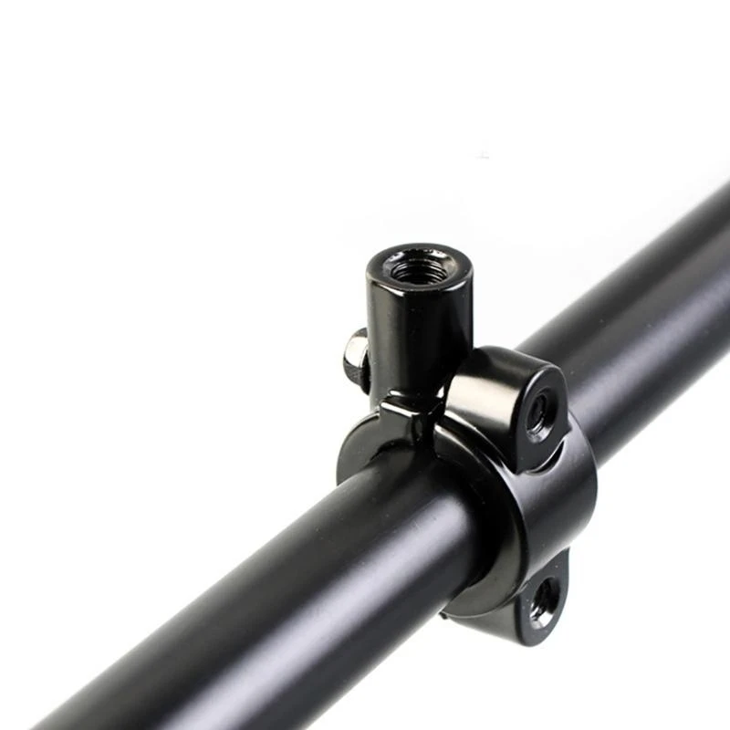 37JE 8mm/10mm Thread Handlebar Mount Holder Clamp Aluminum Handlebar Rearview Mount Holder Adapter Motorcycle Part