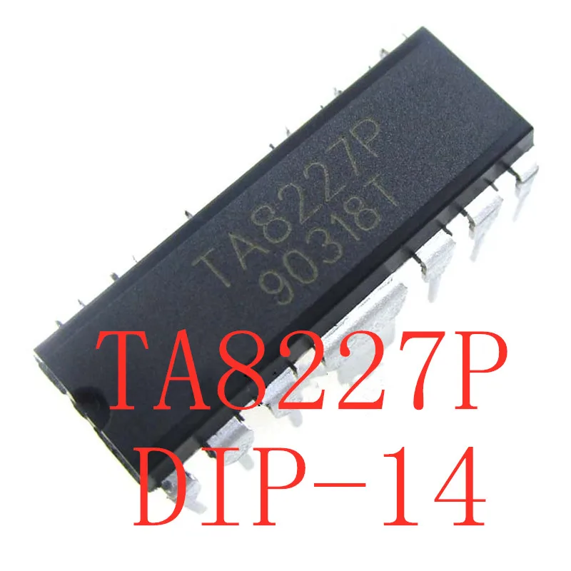 

5 шт./лот TA8227P TA8227 DIP-14 TA8227APL UTC8227 цепь аудио усилителя мощности в наличии новая Оригинальная интегральная схема