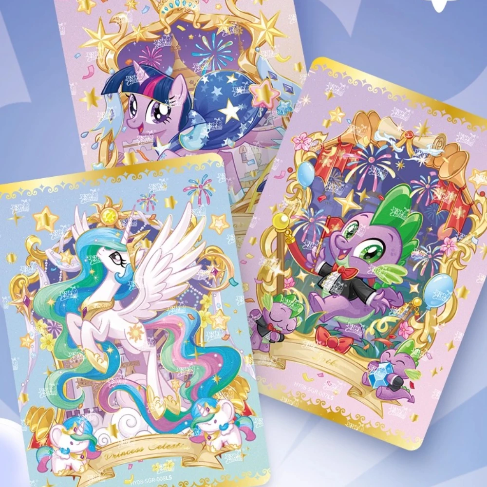 KAYOU Genuine My Little Pony MoonEdition Limited Friendship Eternal Card Rare SC SGR Cards Gifts Princess Card Chinese Ver Toys