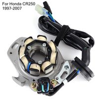 Motorcycle Stator Coil for Honda CR250 CR250R 1997-2007 1998 1999 2000 31100-KZ3-J11 Generator Magneto Coil CR 250 R CR 250R