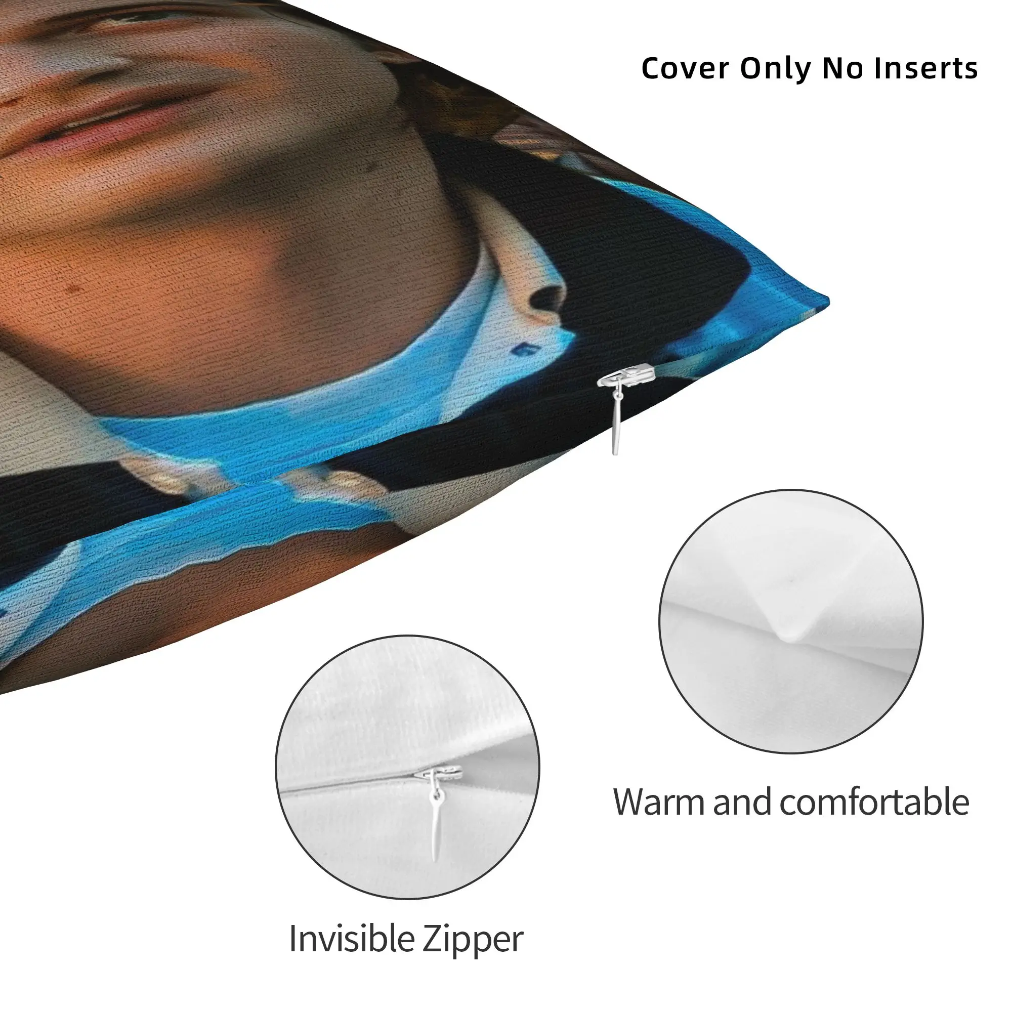 스티브 해링턴 베개 케이스 부드러운 베개 커버 소파 홈 장식을 위한 패션 쿠션 커버