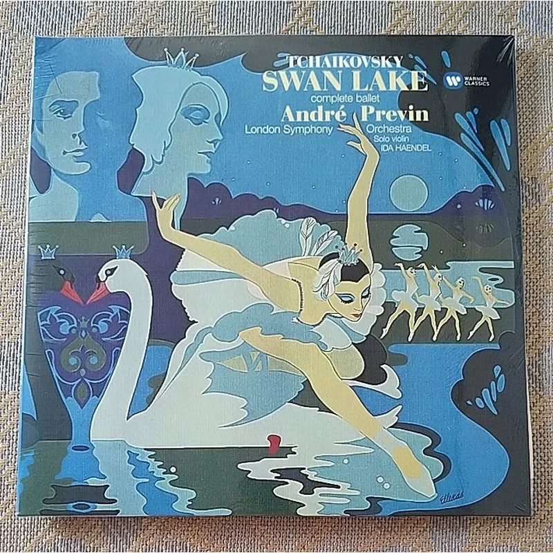 Disco de Vinilo Completo de 3 LPs del Ballet El Lago de los Cisnes de Tchaikovsky, Garantía de Autenticidad, para Reproductores de Vinilo
