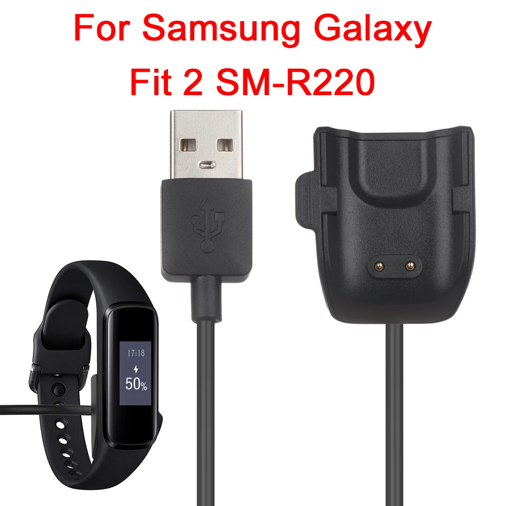 Watch Accessories USB Cable Dock Fast Charging Cord Station Charger Holder Adapter Cradle For Samsung Galaxy Fit 2 SM-R220