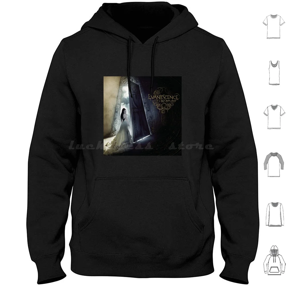 The Open Door Hoodie cotton Long Sleeve Anywhere But Home Evanescence Band Evanescence Band Logo Band Band Evanescence