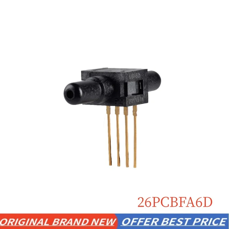 New Original 26PCBFA6D 6BF6D SIP-4 Honeywell Miniature Low Pressure Sensors 26PC Series Compensated Unamplified 1 psi to 250 psi