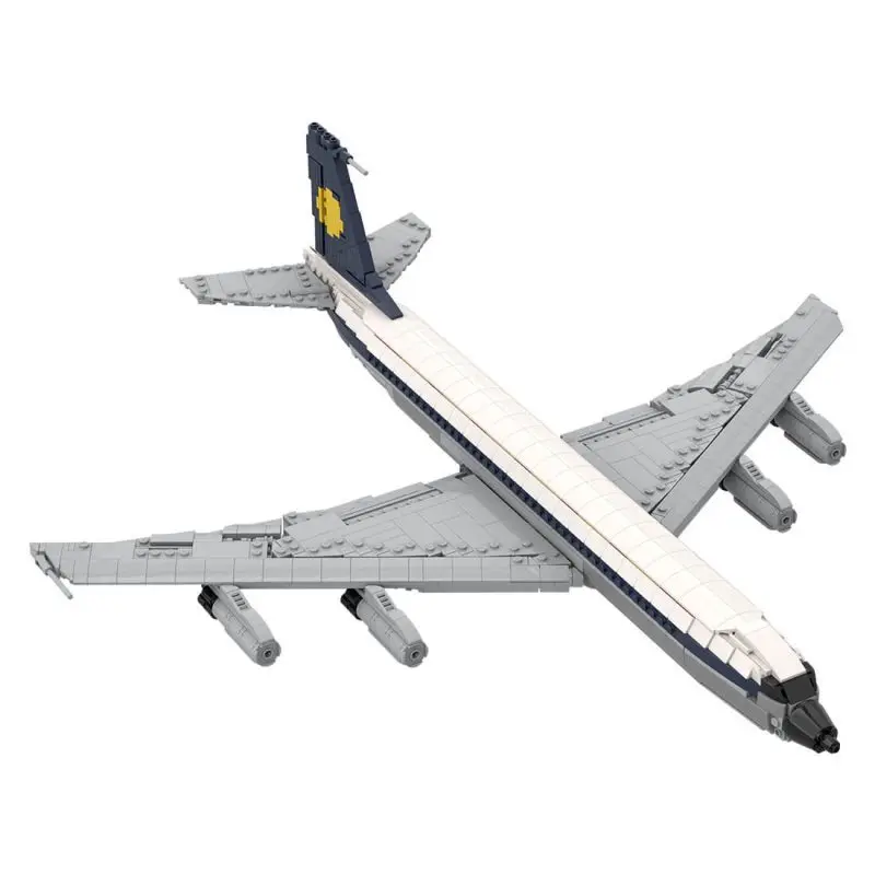 

Custom MOC-105999 1/80 Scale 707 Jetliner (1602 Parts) Toys Gift for Christmas