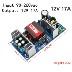 AC110-220VAC Power Supply Module DC12v 17A  switching power supply module AC-DC ndustrial bare board