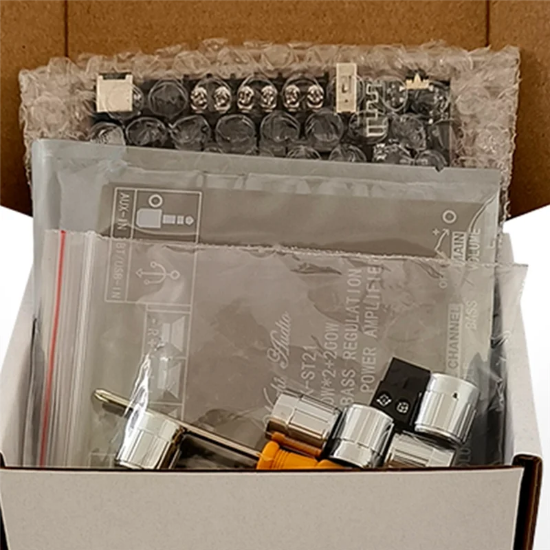 ZK-ST21 Bluetooth Digital Verstärker Bord 2,1 Kanal 100Wx2 + 200W Subwoofer Chip TPA3221 Hifi Stereo Verstärker bord-POS