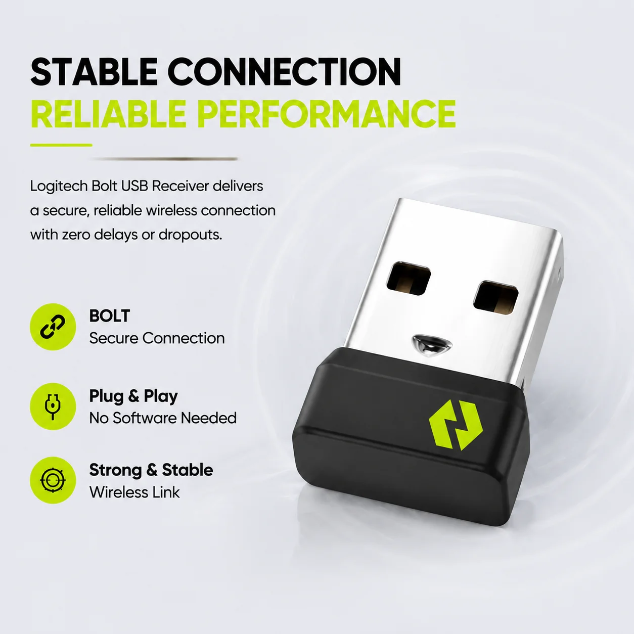 New USB Receiver Bolt Adapter - Logitech Home Cinema recension och pris