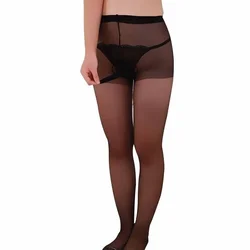 Hot Selling Mens Lingerie Silk Stockings with A Set of Stockings Pantyhose Hotpants Fetish Wear Crotchless Pants Stockings Sexy