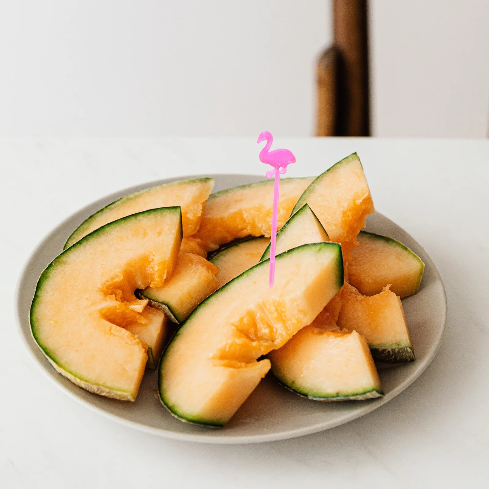 

50Pcs Food Grade Flamingo Picks Colorful Cake Decoration Party Supplies Fruit Dessert Picks Decoration for Cake