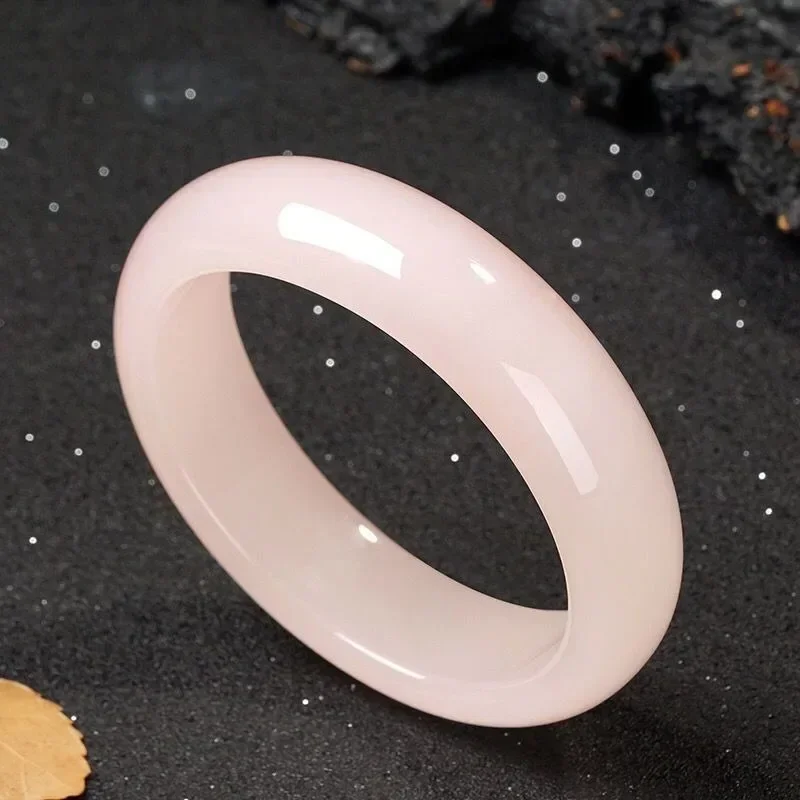 

Натуральный розовый нефритовый браслет Hetian, модные ювелирные изделия из натурального жадеита, очаровательные аксессуары, амулет, подарки для женщин