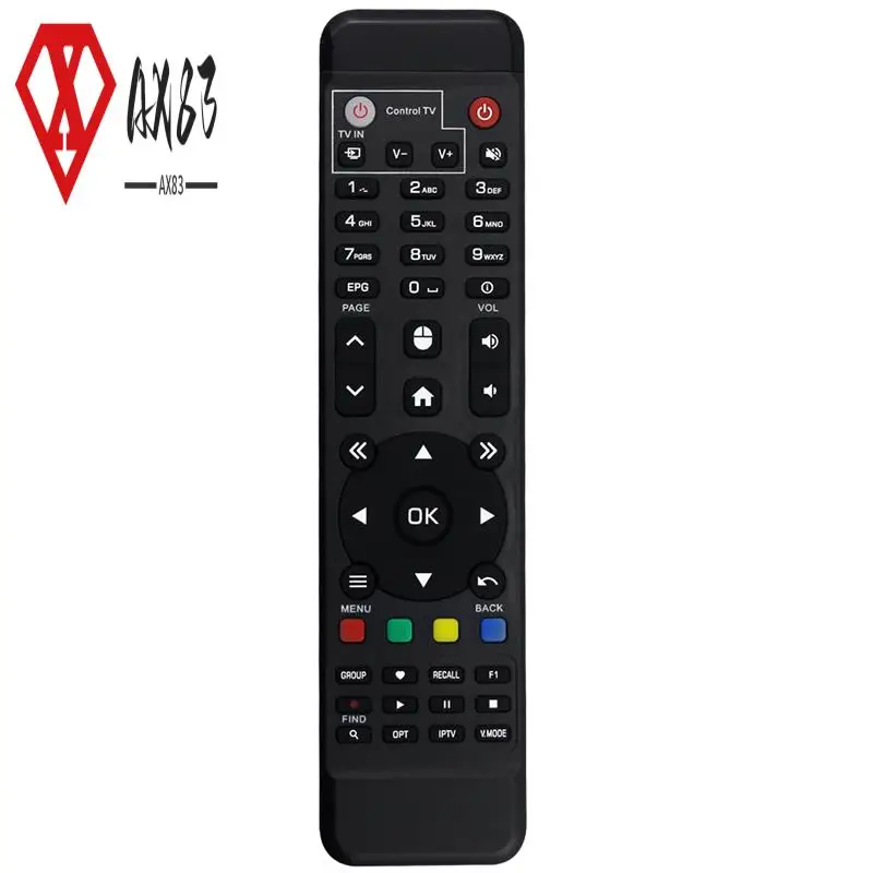 

AX83-Замените пульт дистанционного управления для приставки Amiko A6N/A6N MAX, пульт дистанционного управления