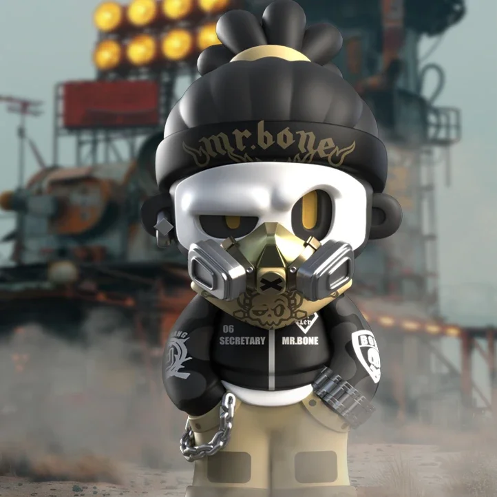 

New Original MR.BONE 5th Generation Motorcycle Cool Series Blind Box Figure Trendy Play Collection Gift Model Jewelry Ornament
