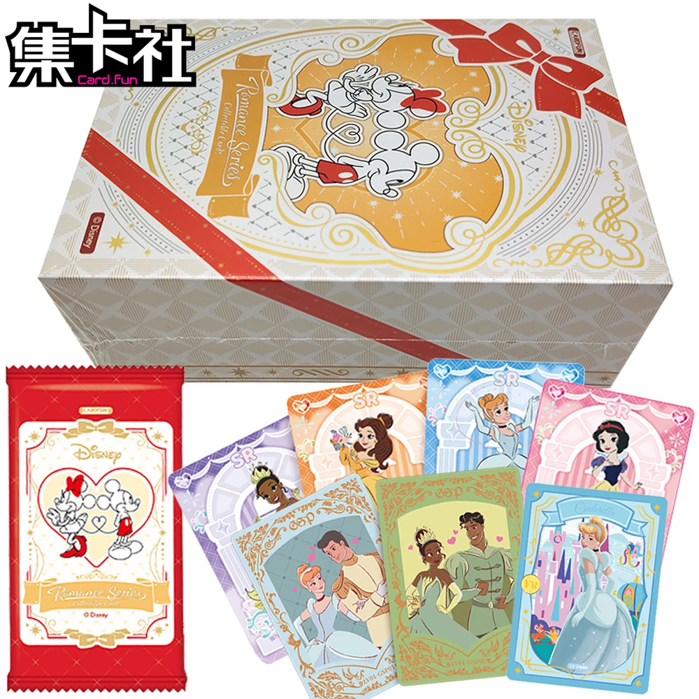 

Коллекционная карточка Card.fun Original Disney Romance Series: Рождественский сюрприз, подарок для девочек, креативная карточка с мультяшными принцессами