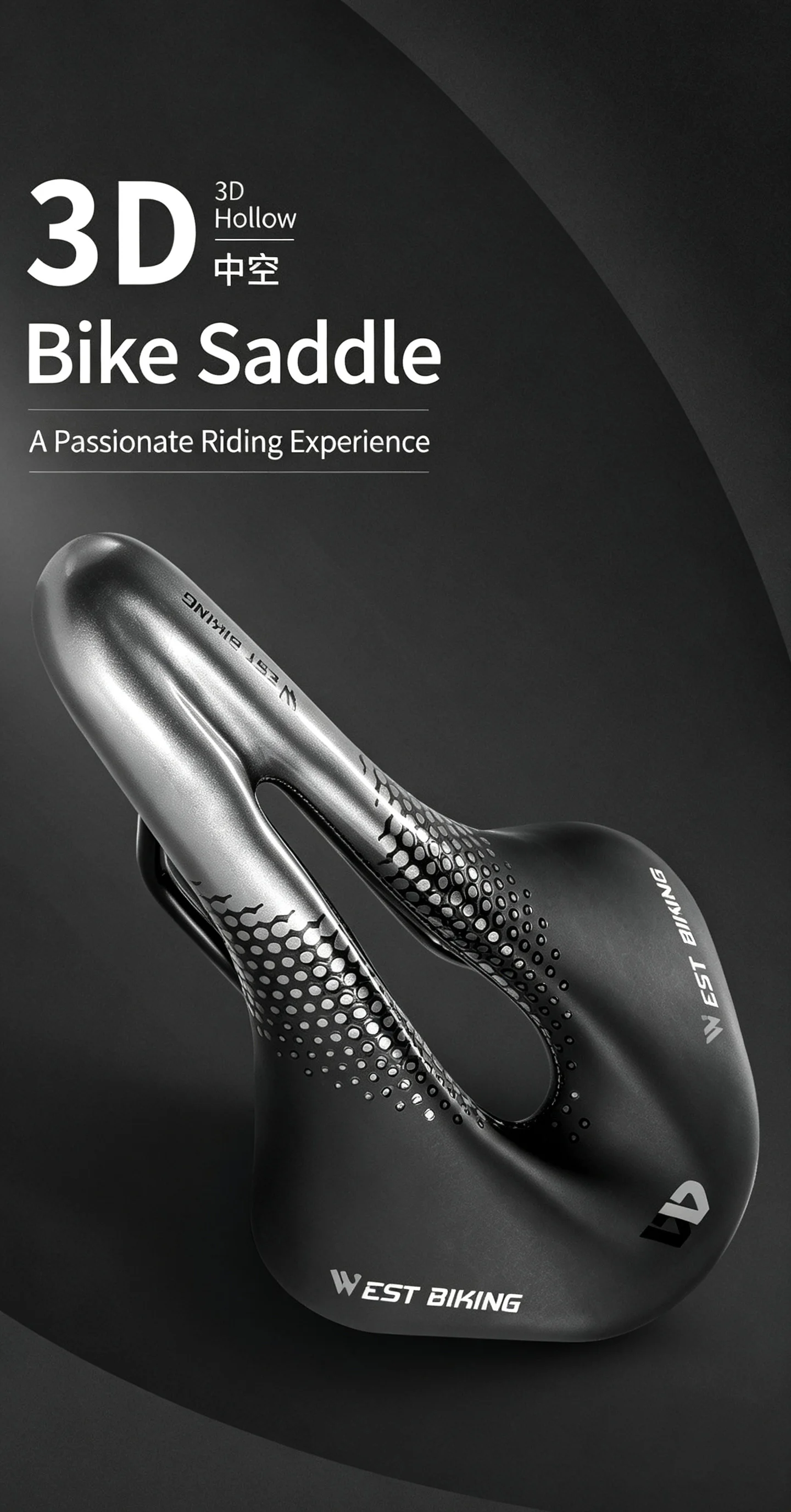 Essential Outdoor Bike Seat – Hollow Ventilated Design, Elastic Shock-Absorbing PU Saddle with Pressure Relief for MTB & Road