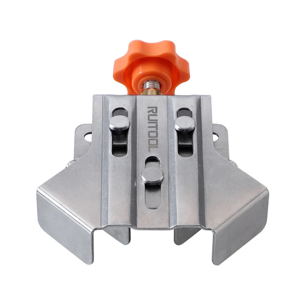 AdjAdjustable Woodworking Right Angle Clamp for T-L Joints 16mm - 35mm Clamping Range 90 Degree Clip Open/Closed Type