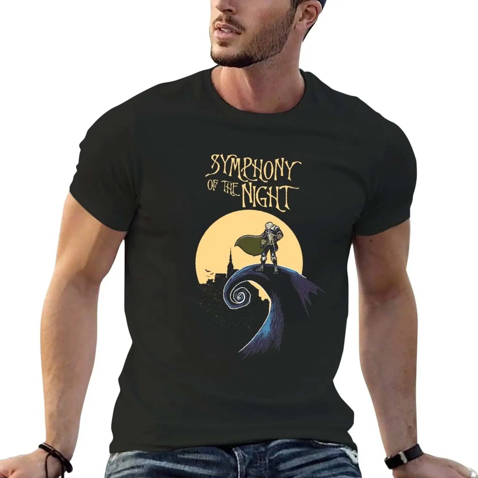 New SYMPHONY OF THE NIGHT T-Shirt hippie clothes shirts graphic tees animal print shirt for boys t shirts men