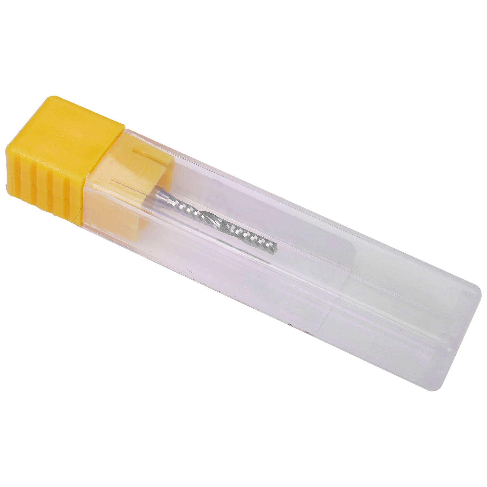 Frez spiralny jednopiórowy z węglika spiekanego ABKS-3X 2 mm x 15 mm do frezarki CNC