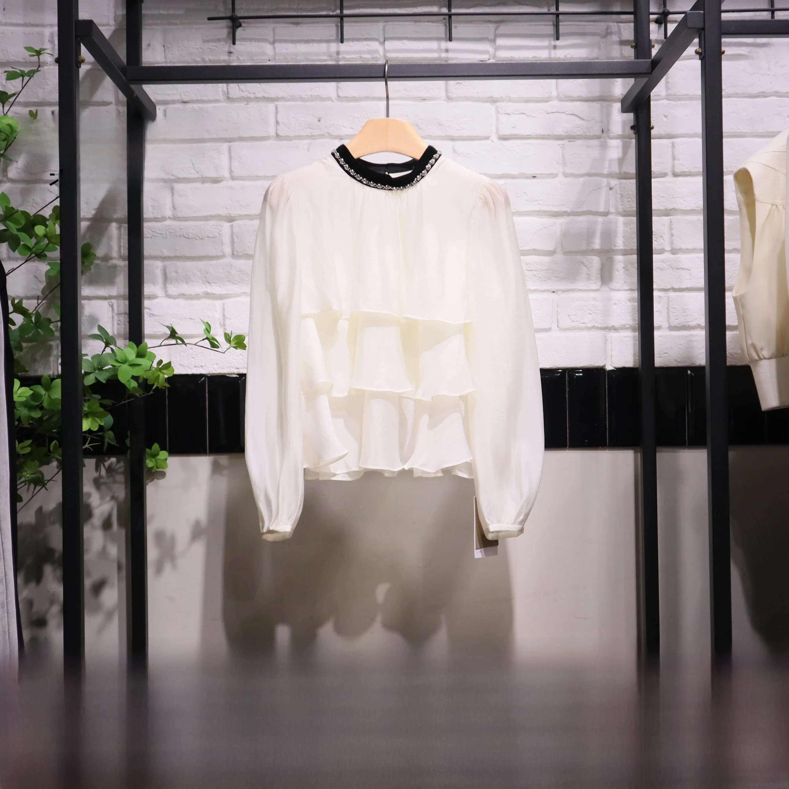 faionable-long-sve-top-ysing-automne-nouveau-design-sens-decontracte-irt-coupe-ample-ronde-ne-couleur-pure-origine-chinoise