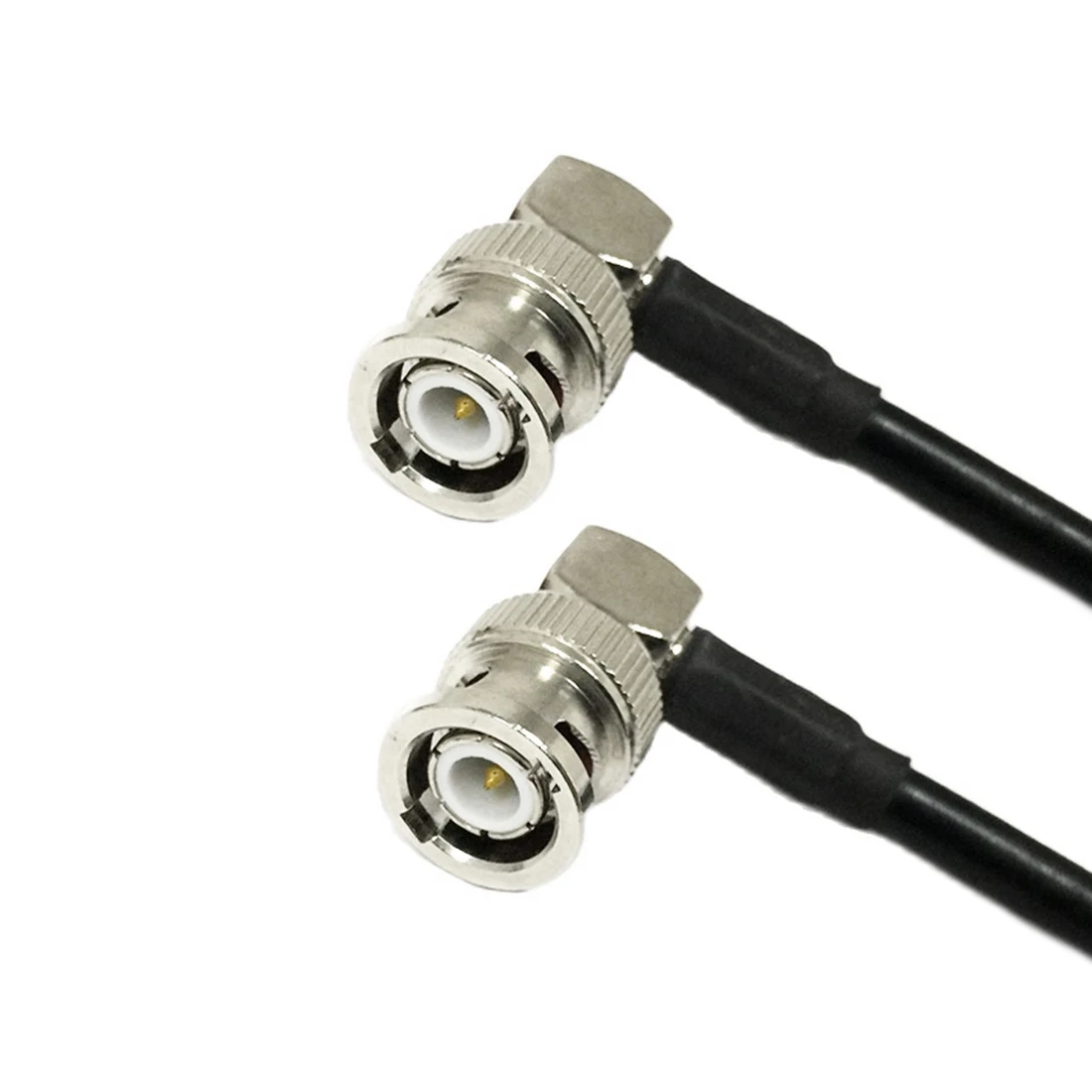 BNC Male Right Angle to Plug RA 90-degree Cable Assembly RG58 50cm/100cm Wholesale New