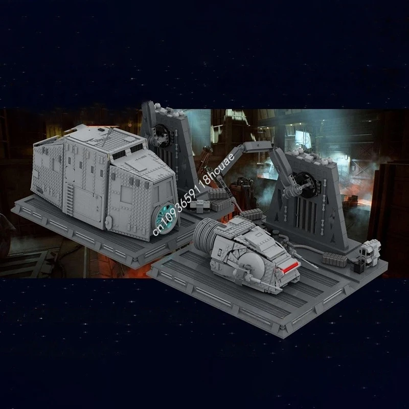 

6351 шт. MOC Battlefront II AT-AT Имперская фабрика Звездная битва Строительные блоки для подростков Рождественская игрушка Подарок Коллекционер для взрослых