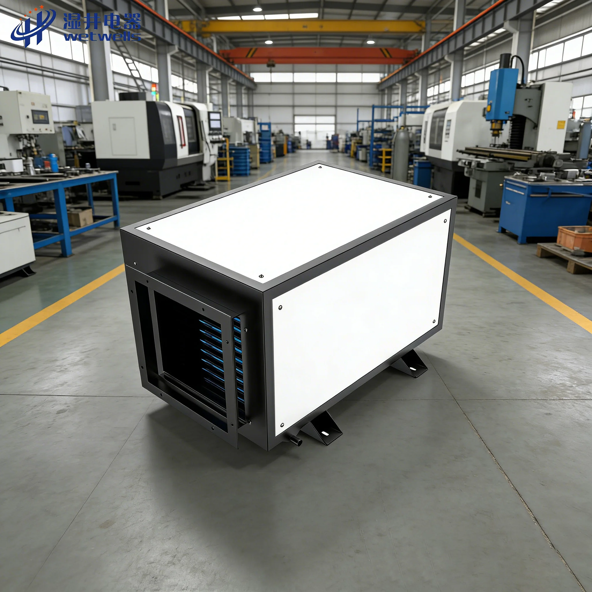 

WETWELLS Electric Adjustable Humidity Ceiling Mounted Ducted Dehumidifier Suitable For Production Workshops In Computer Rooms