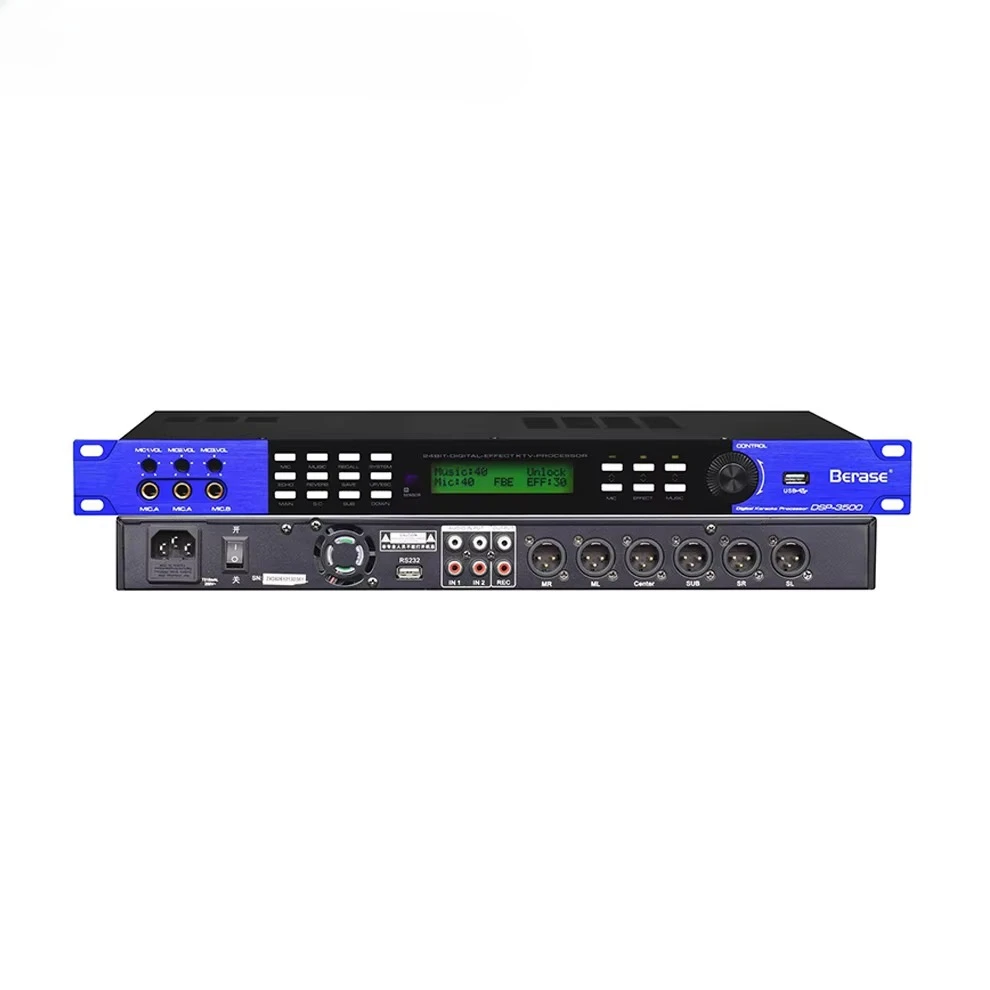 High Quality Professional Audio Video & Lighting Mixer Sound System Dsp Digital Audio Processor