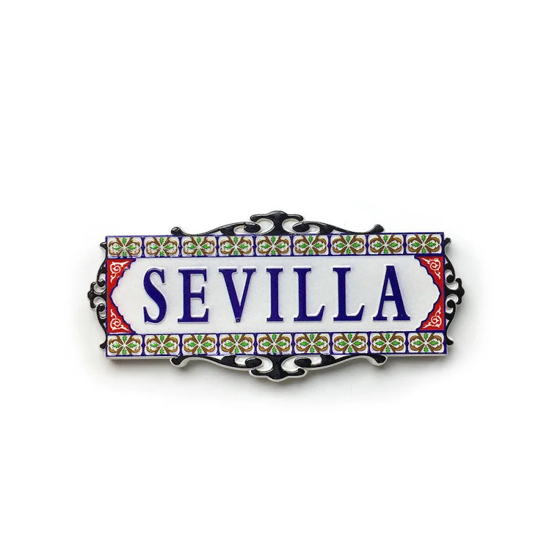 

Seville, Spain Creative Letter Decoration Row Cultural Creative Refrigerator Magnet Travel Souvenir Decoration Gift