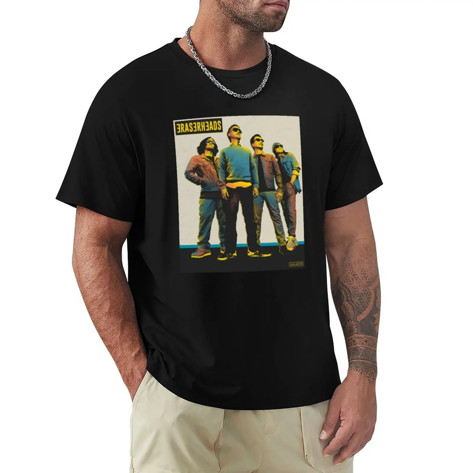 Eraserheads Eheads OPM Music Band Ely Buendia Philippine Pride Camiseta básica de manga corta de color sólido