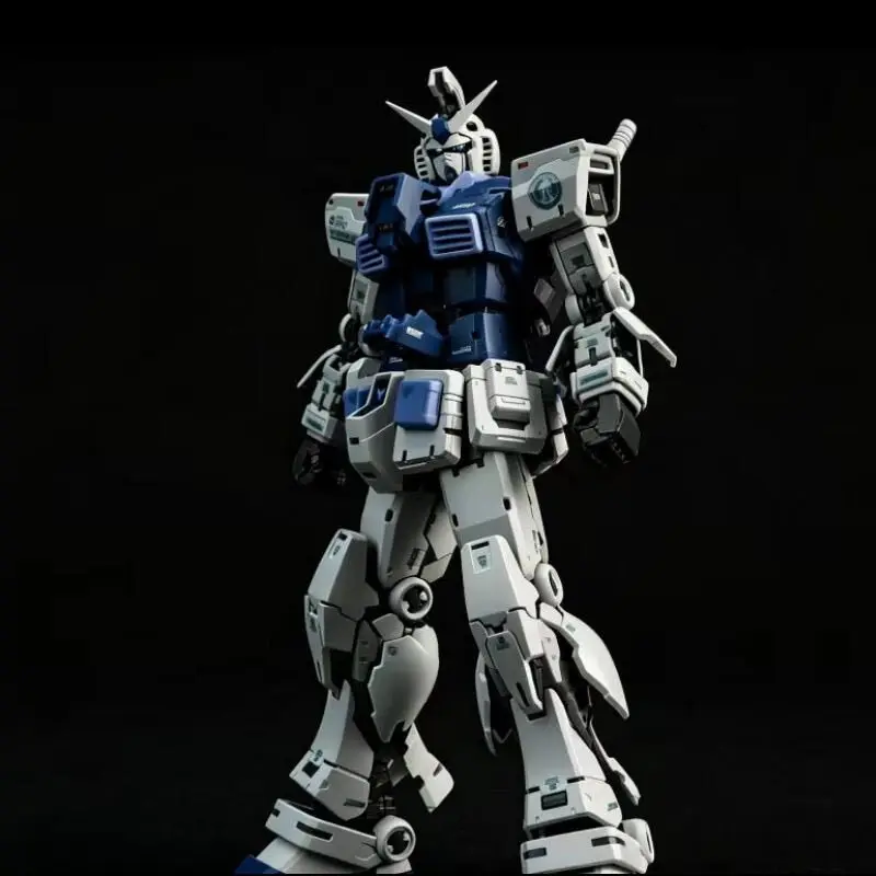 

1/100 Rx-78-2 RG Ver.2.0 Panda Model Assembly Model Kit Base Limited Color Magnetic Control Light Desktop Decoration fans Gift