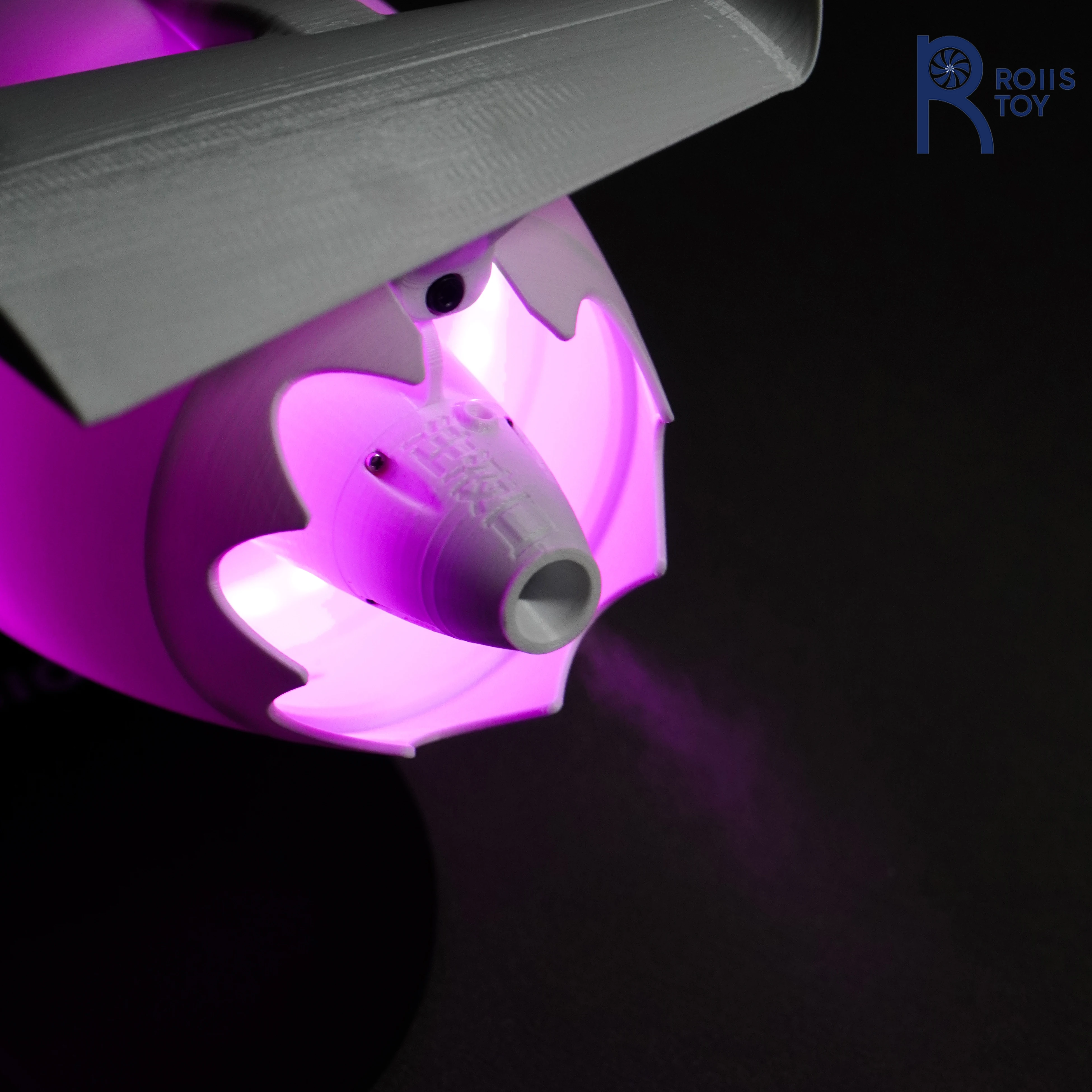 Single Head Turbojet Fan Luchtbevochtiger met Blaasmogelijkheid RGB Lichtshow Functie Home Office Desktop Luchtbevochtiger Kamer Dec